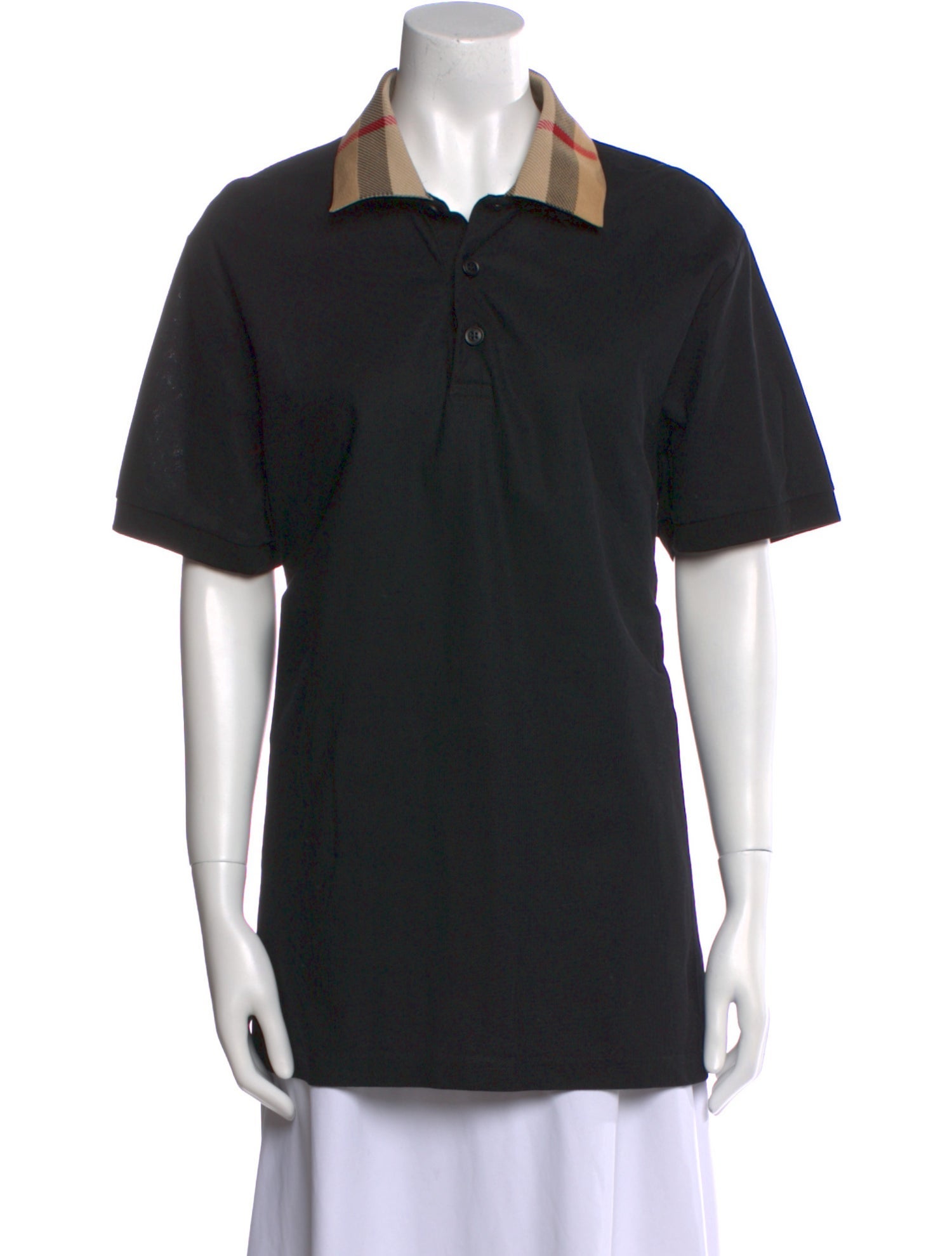 Burberry Crew Neck Short Sleeve Polo Shirt w/ Tags