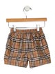 Burberry Infant Boys' Check Shorts