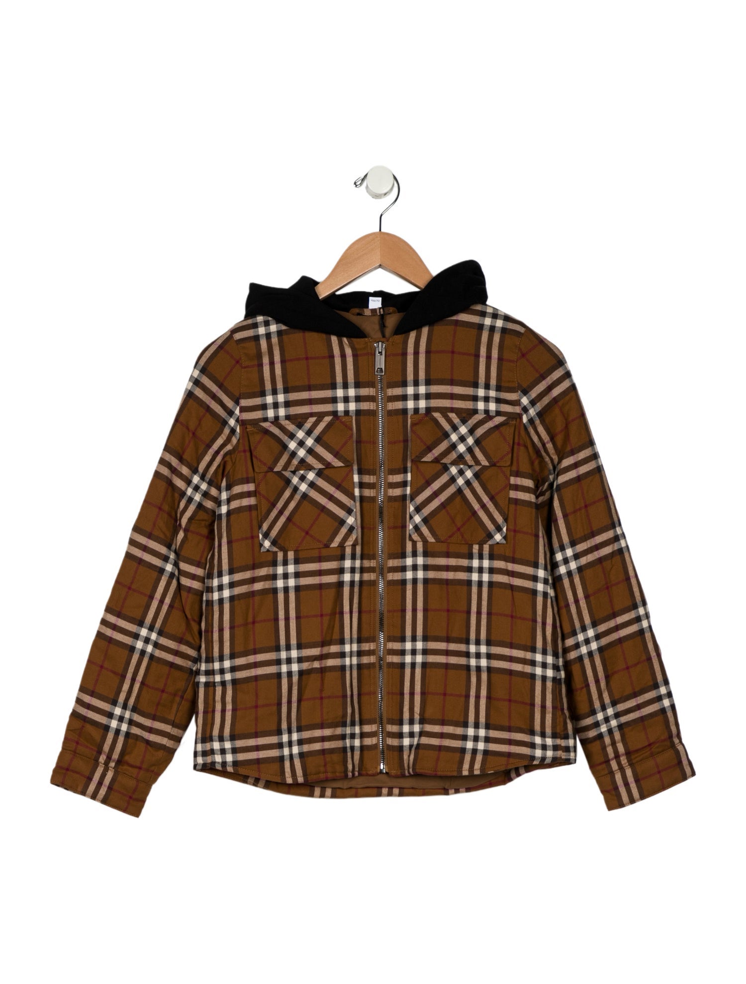 Burberry Boys' Casual Check Jacket w/Tags