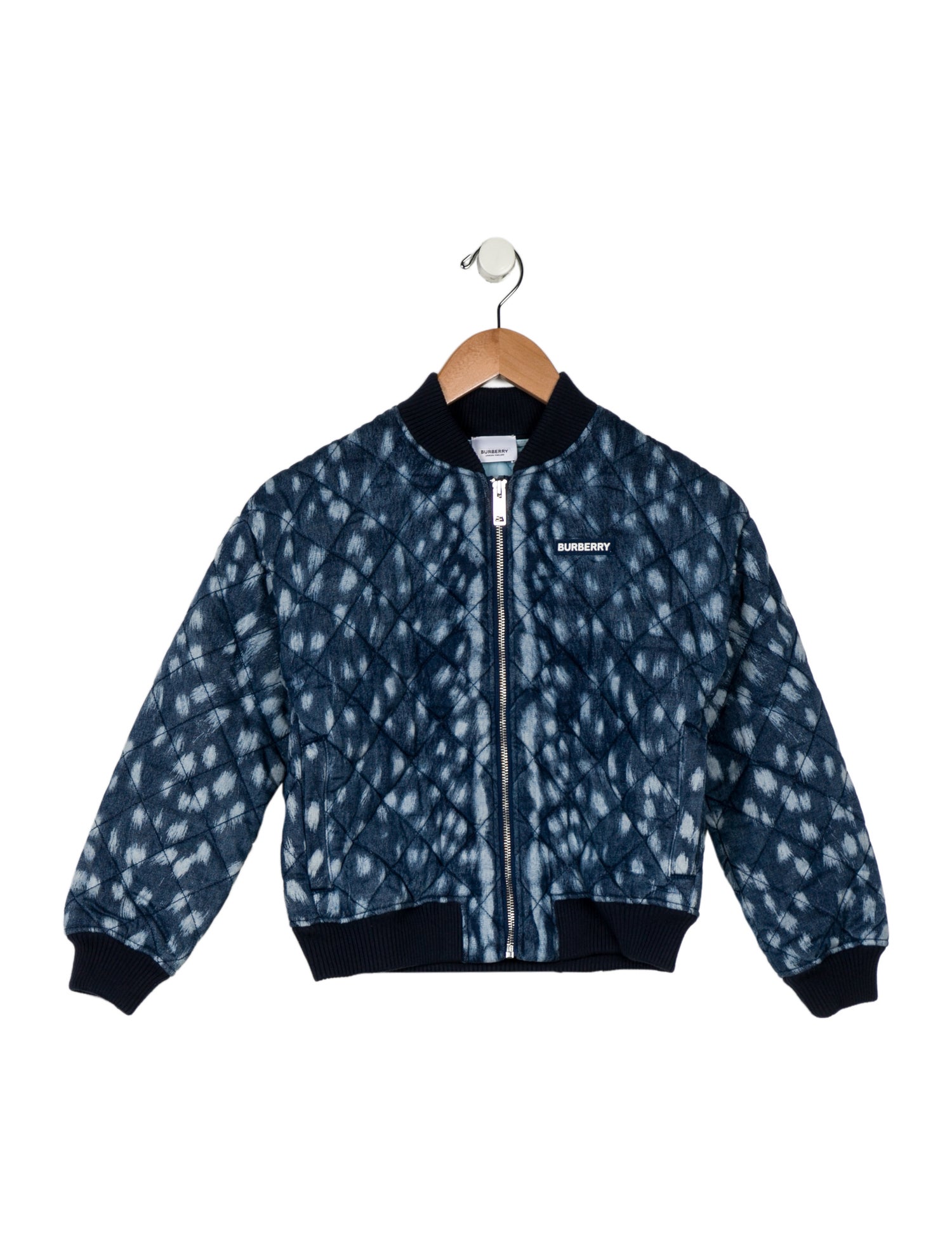 Burberry Boys' Casual Patterned Quilted Jacket
