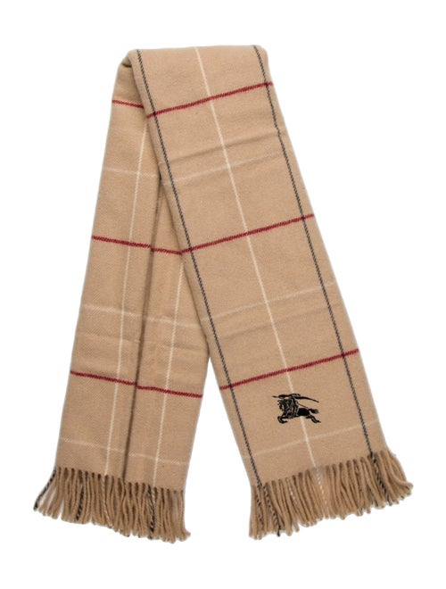 Burberry Wool 1990's Scarf