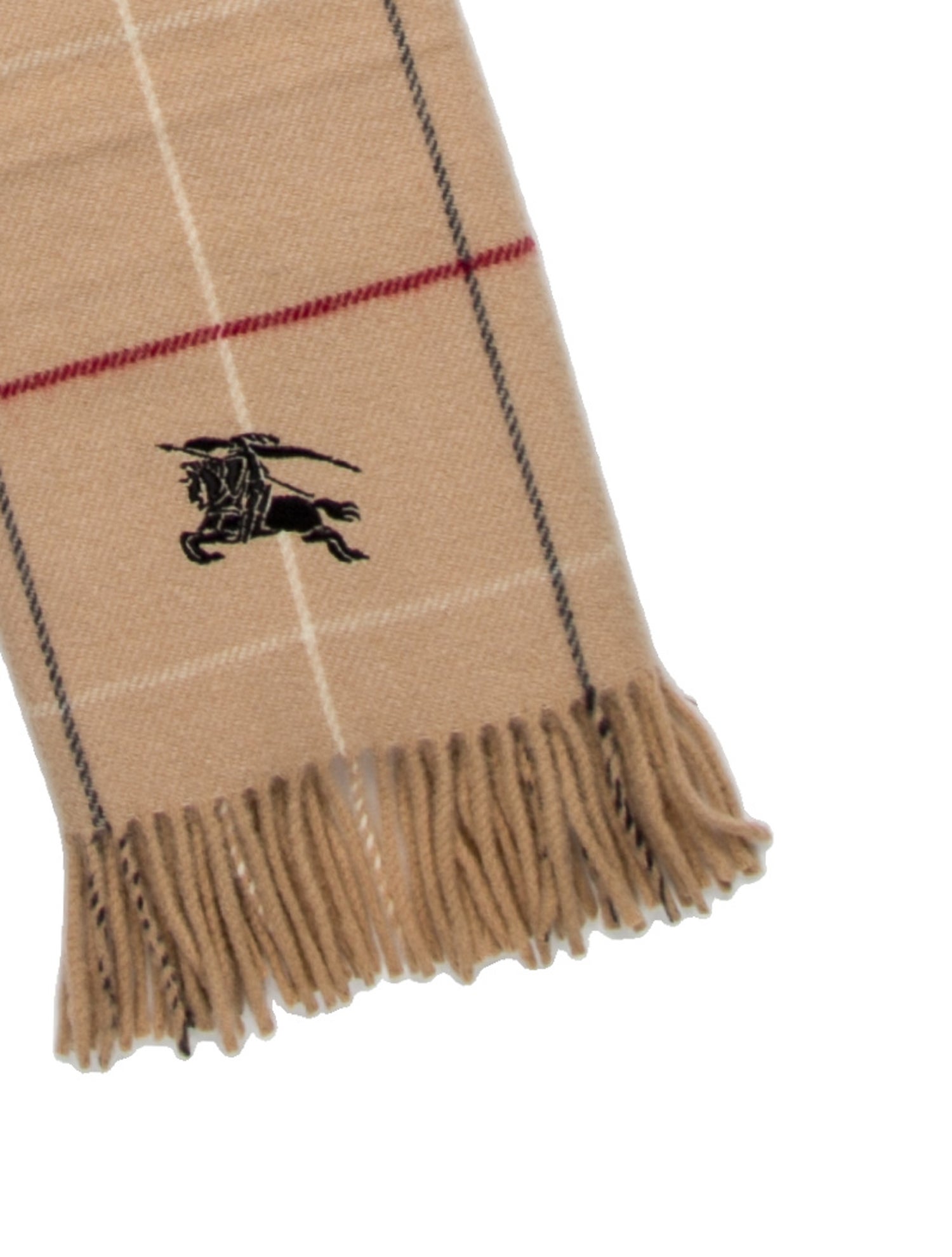 Burberry Wool 1990's Scarf