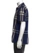 Burberry Plaid Print Short Sleeve Shirt