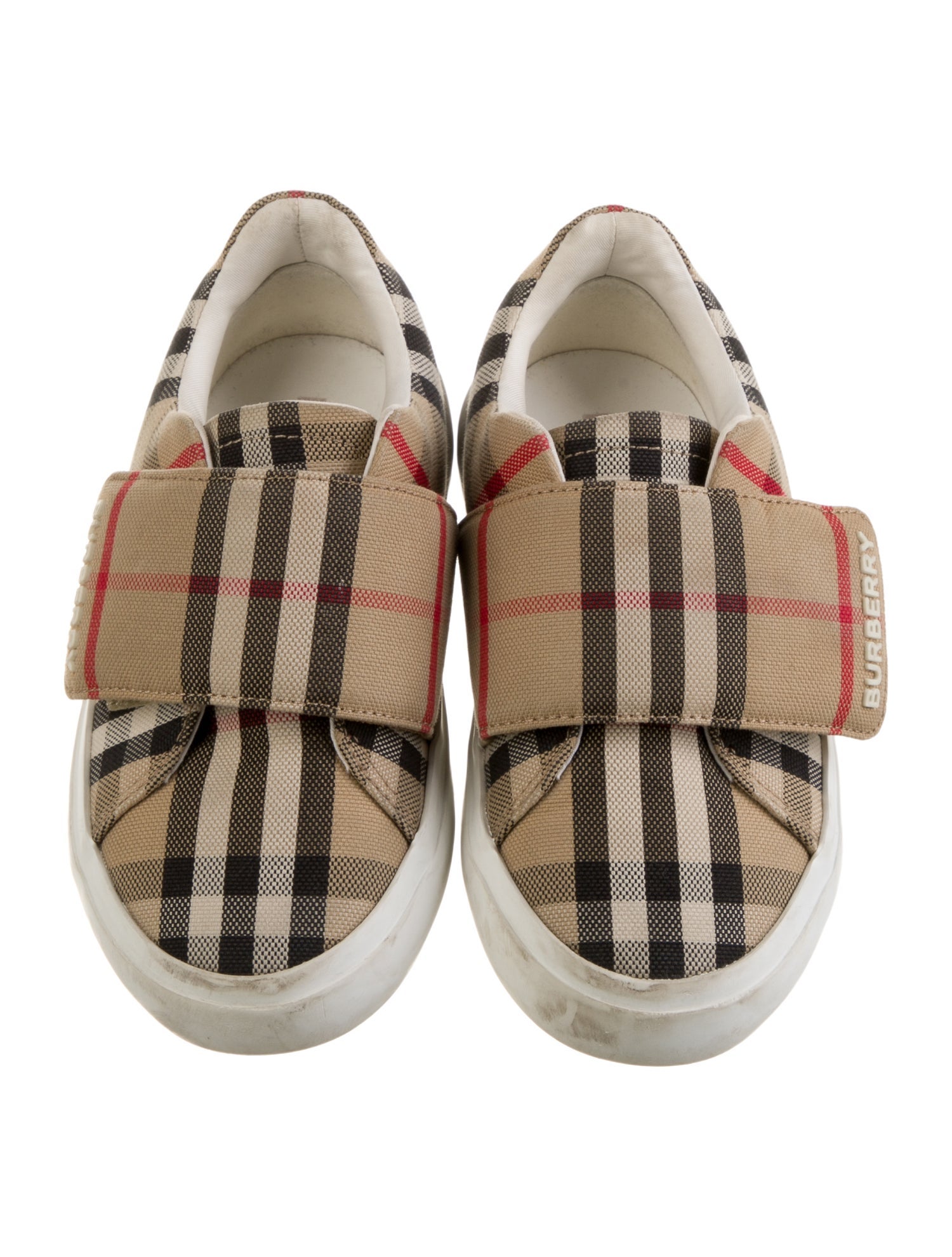 Burberry toddler boys' multicoloreed shoes