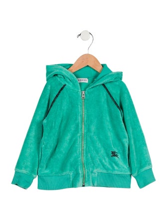 Burberry toddler girls' green jacket