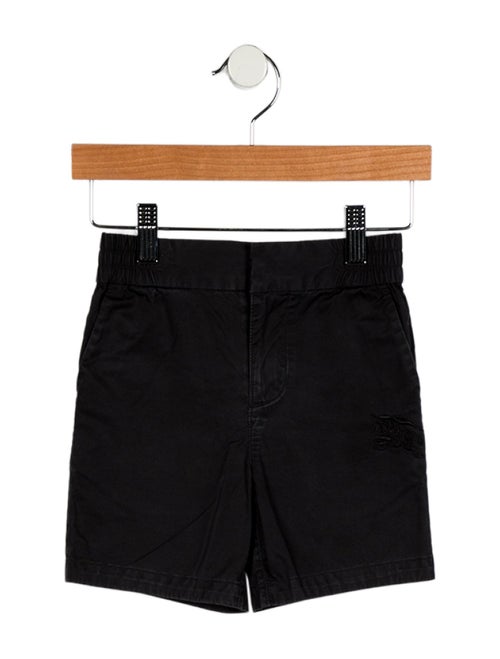Burberry toddler boys' black shorts