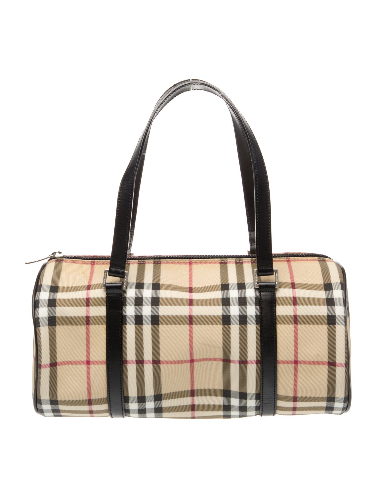 Burberry Nova Check Top Handle Bag