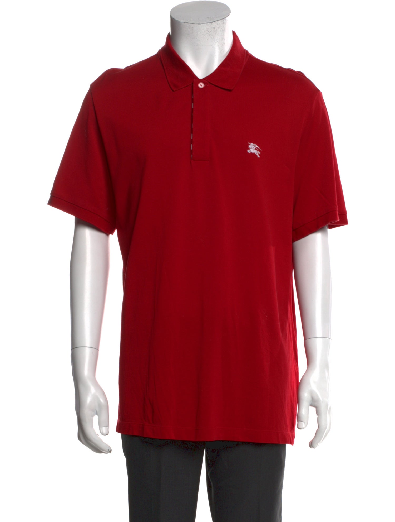 Burberry Collar Short Sleeve Polo Shirt