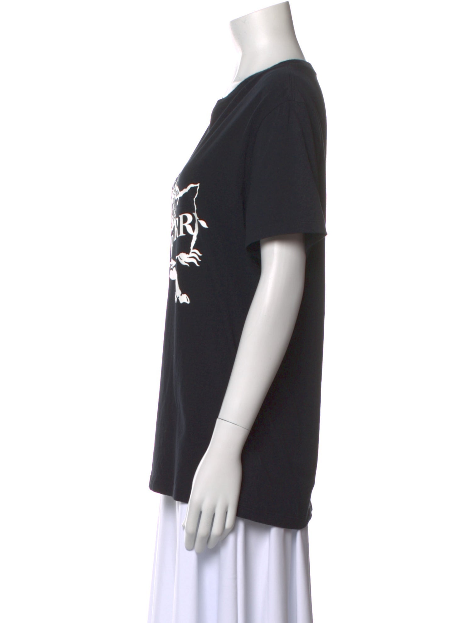 Burberry Graphic Print Crew Neck T-Shirt