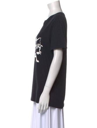 Burberry Graphic Print Crew Neck T-Shirt