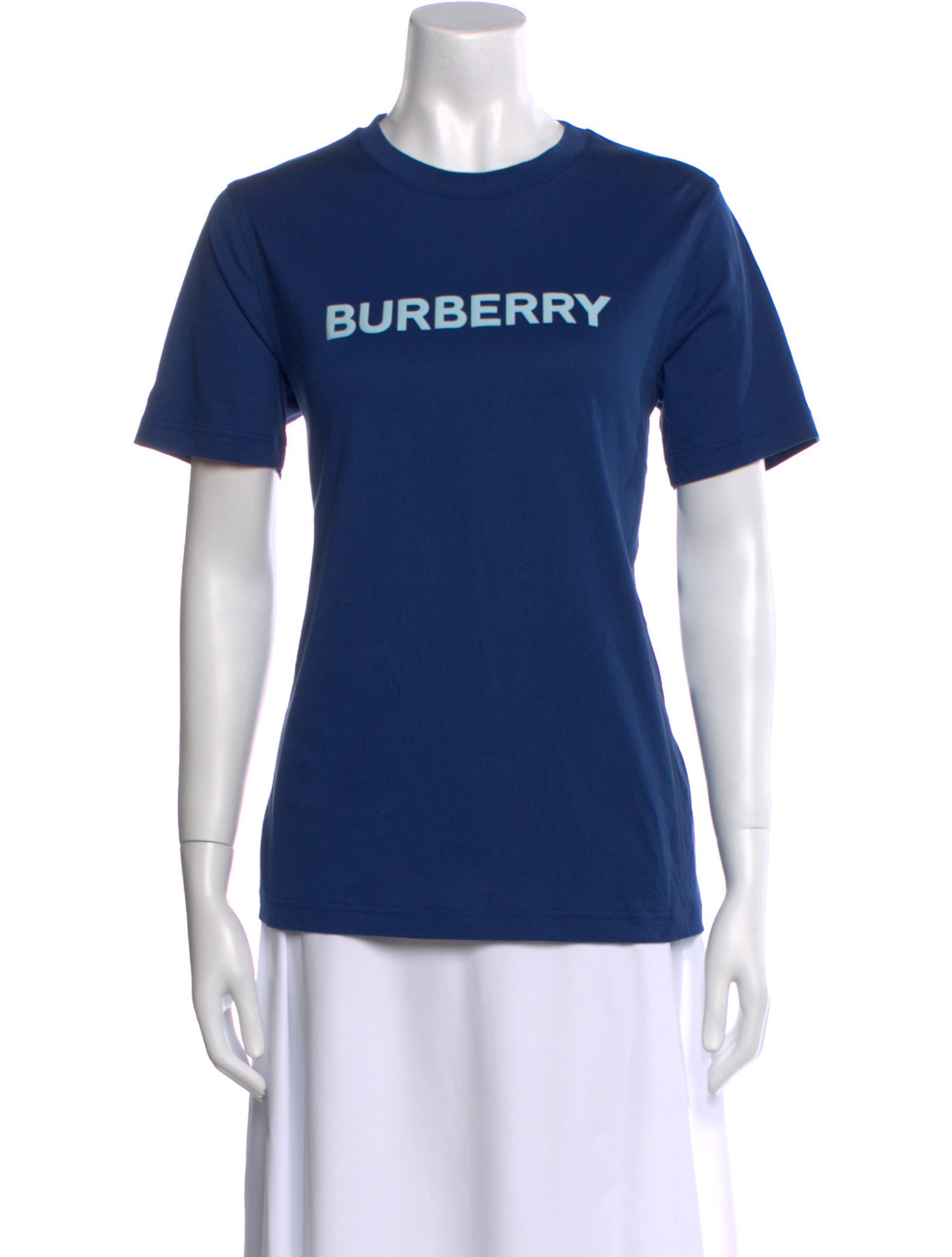 Burberry Graphic Print Crew Neck T-Shirt