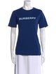 Burberry Graphic Print Crew Neck T-Shirt
