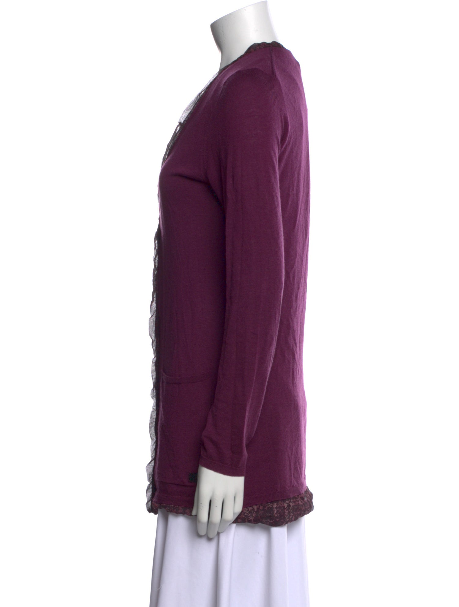 Burberry Wool V-Neck Sweater