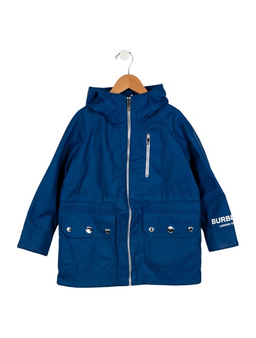 Burberry Boys' Faux Leather Raincoat