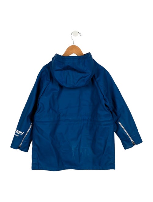 Burberry Boys' Faux Leather Raincoat