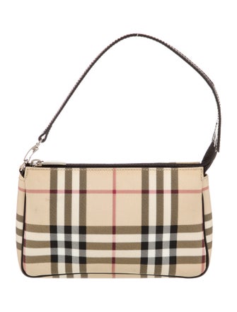 Burberry London Nova Check Top Handle Bag