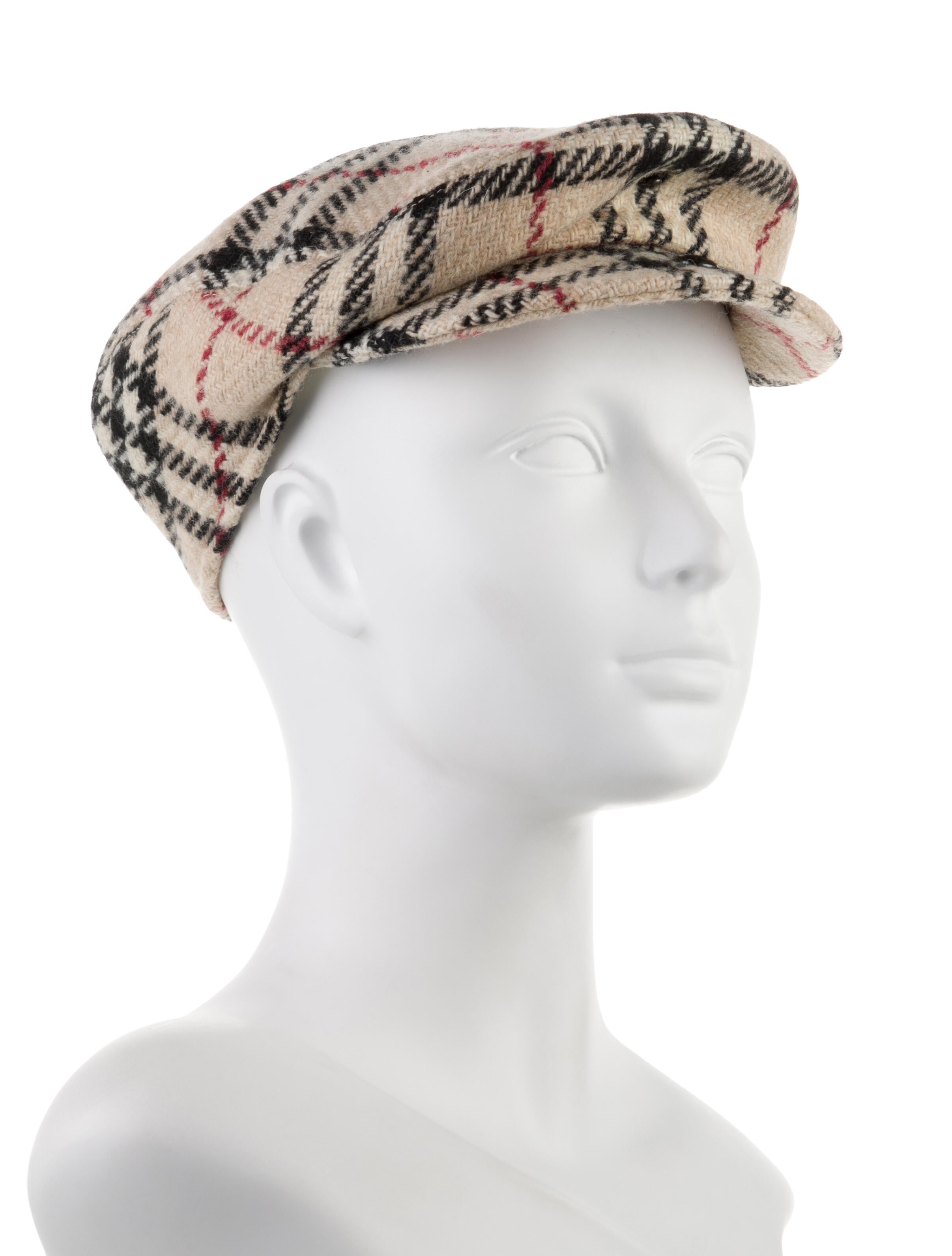 Burberry London Check Print Newsboy Cap