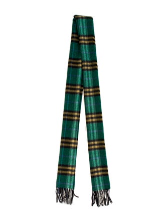 Burberry Cashmere Striped Scarf