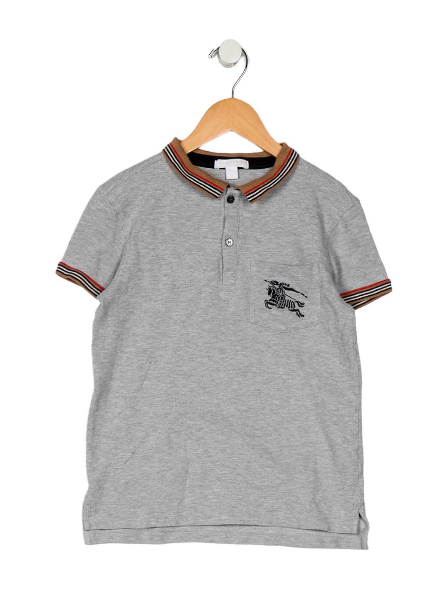 Burberry Boys' Short Sleeve Polo Shirt