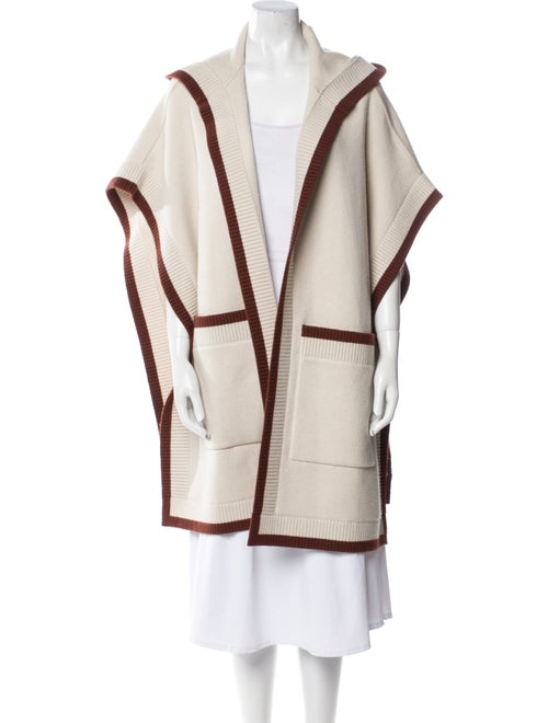 Burberry Wool Colorblock Pattern Coat