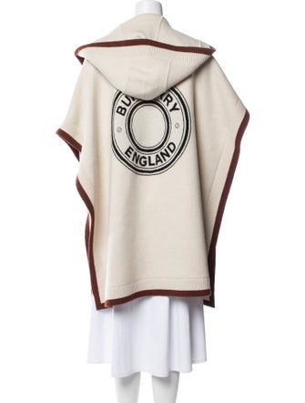 Burberry Wool Colorblock Pattern Coat