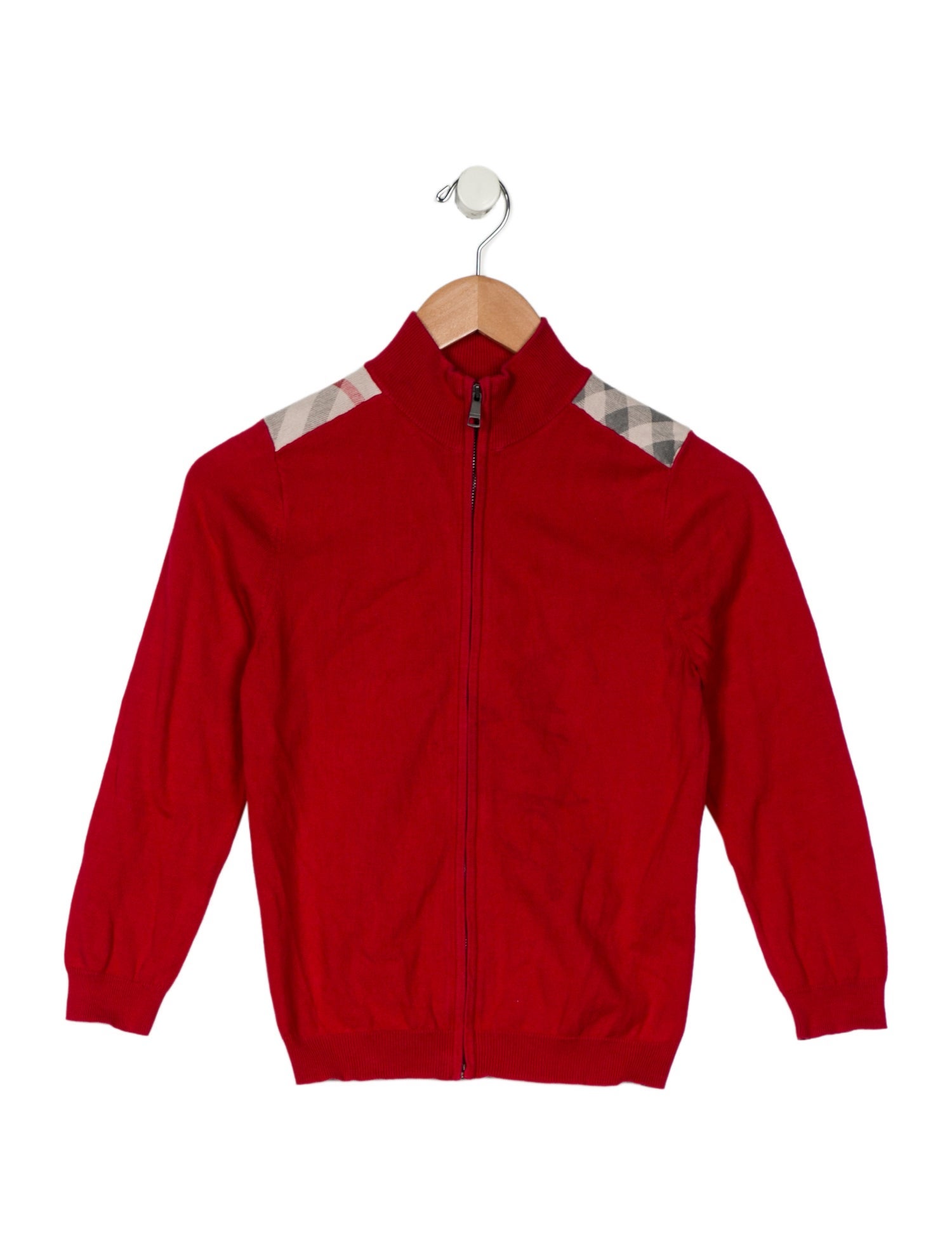 Burberry Boys' Zip Long Sleeve Sweater