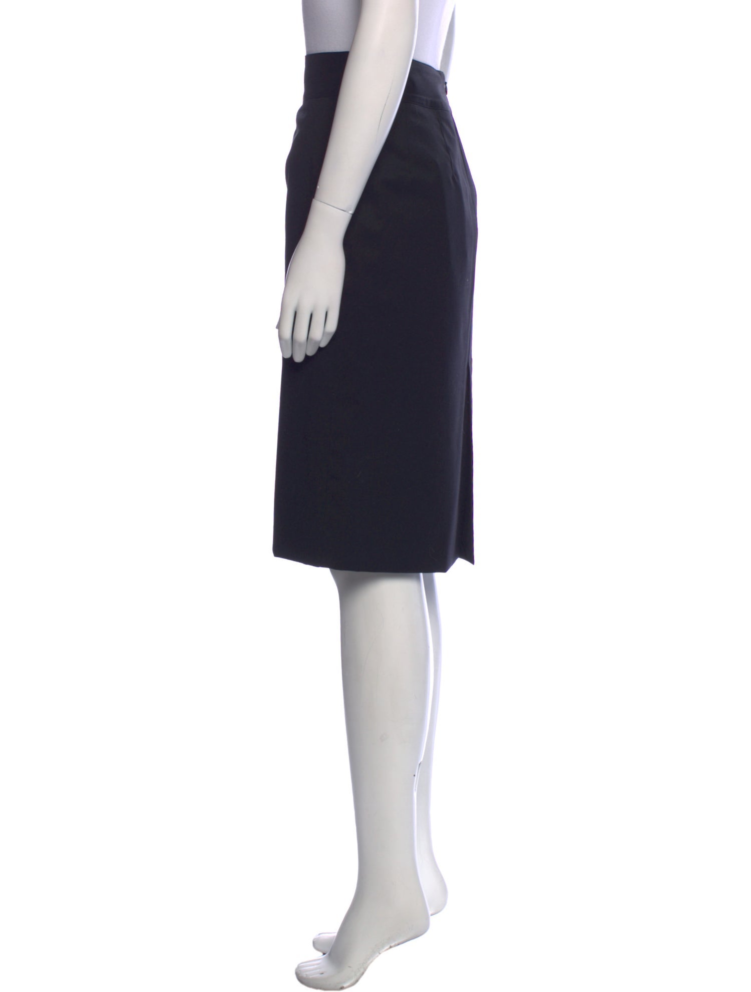 Burberry Virgin Wool Knee-Length Skirt