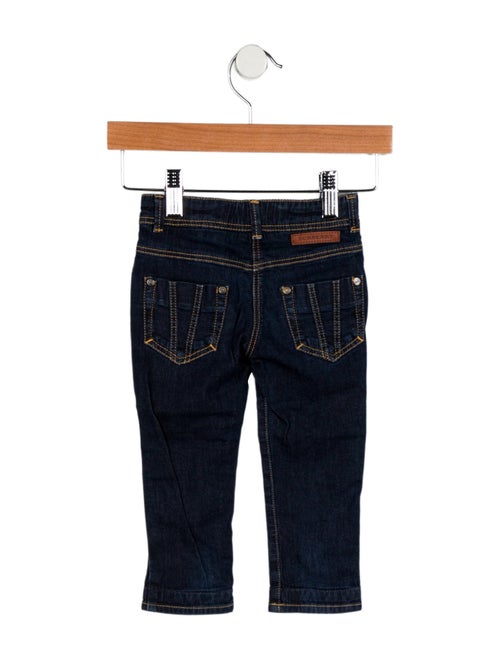 Burberry toddler girls' blue jean pants