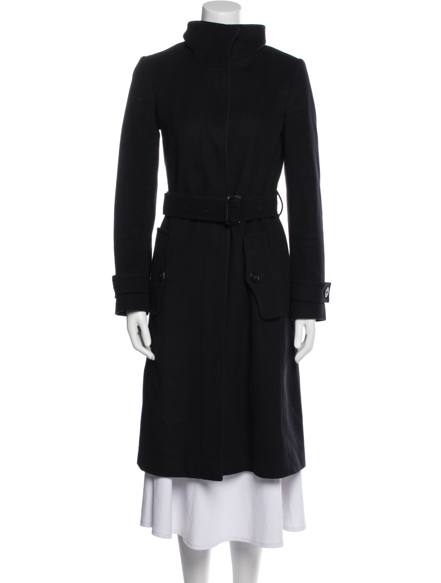 Burberry Virgin Wool Trench Coat