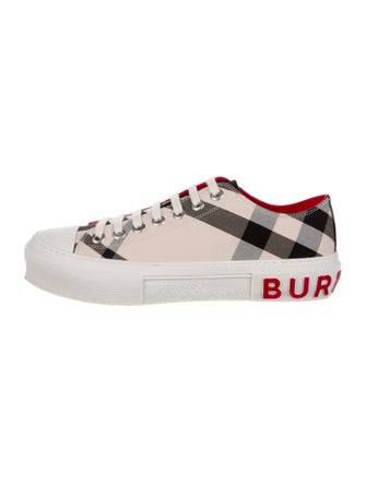 Burberry Canvas Printed Sneakers