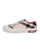 Burberry Canvas Printed Sneakers
