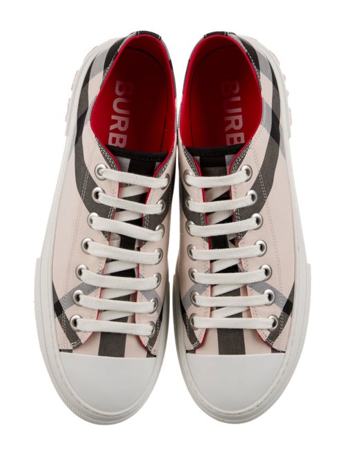 Burberry Canvas Printed Sneakers