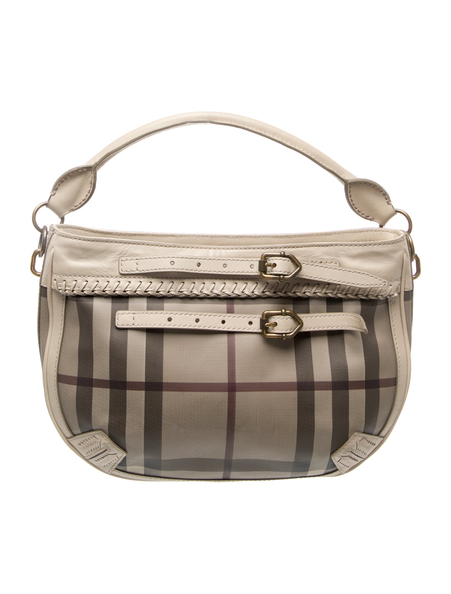 Burberry Smoked Check Shoulder Bag