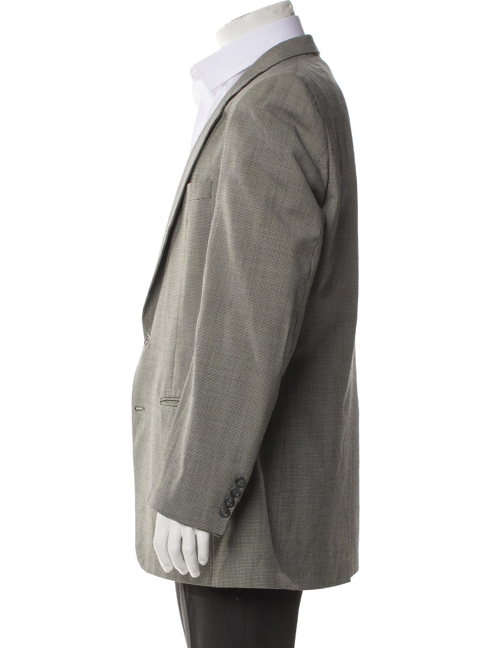 Burberry's Houndstooth Print Blazer