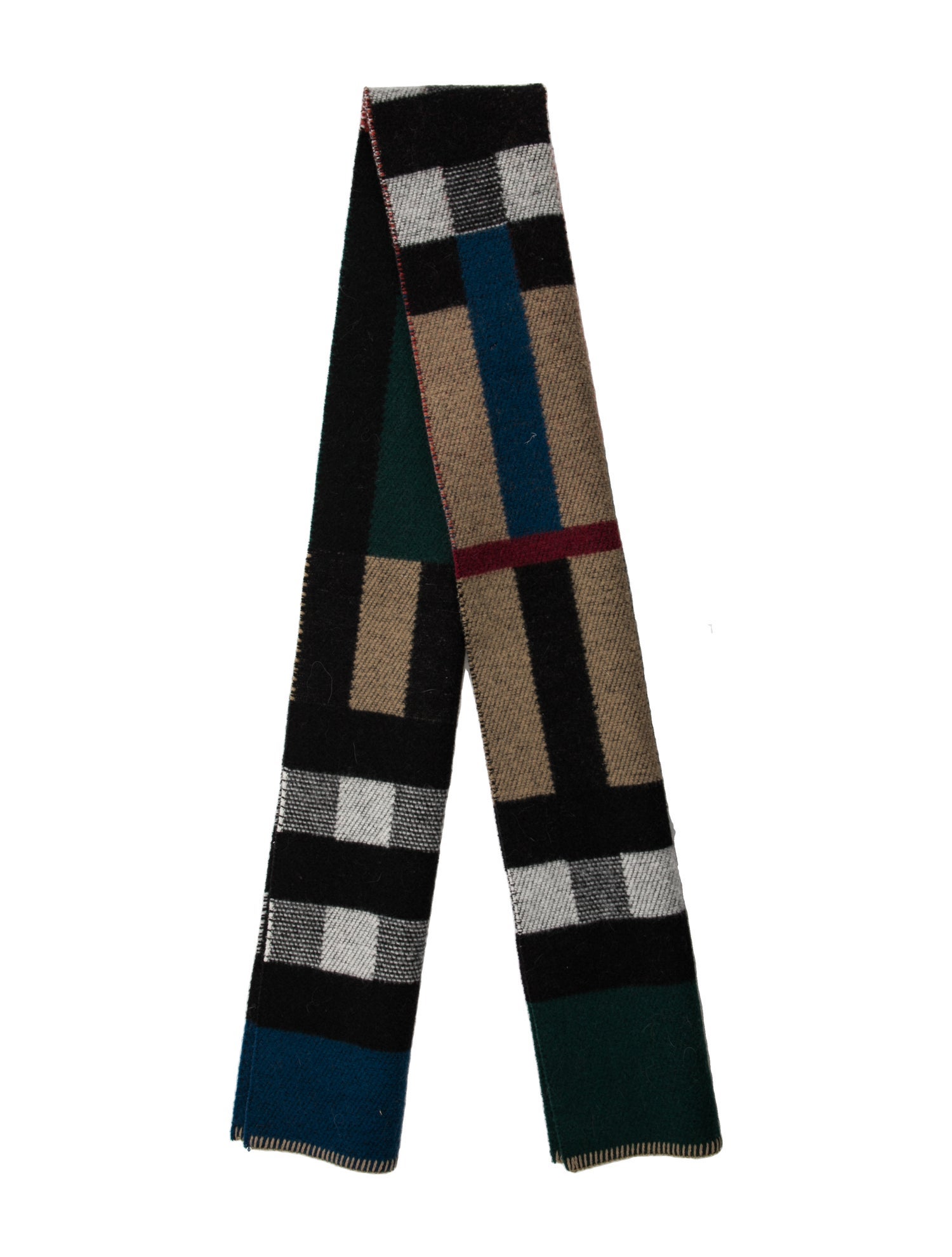 Burberry Wool Striped Scarf