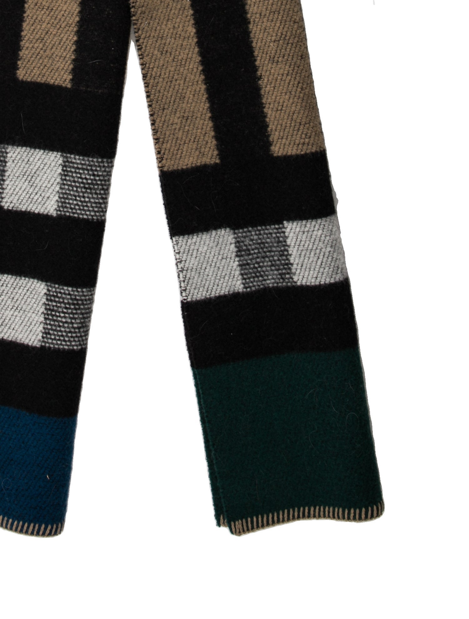 Burberry Wool Striped Scarf