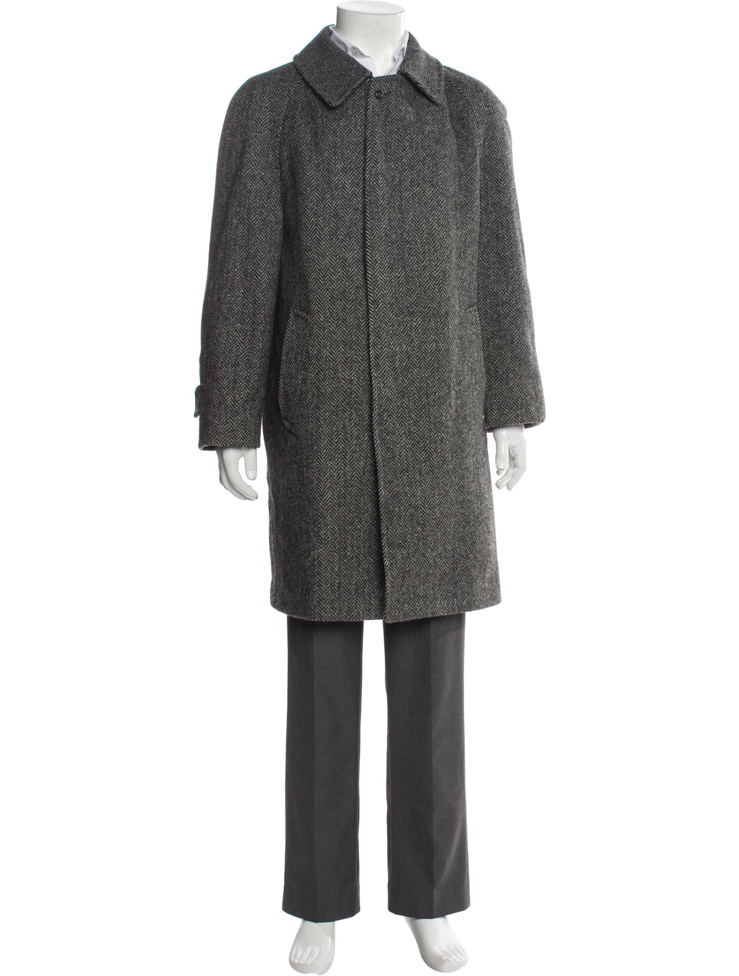 Burberry's Vintage Wool Overcoat