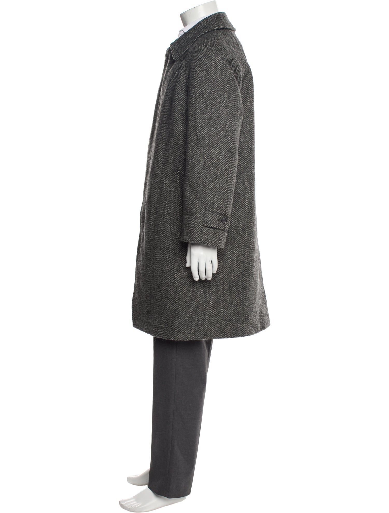 Burberry's Vintage Wool Overcoat