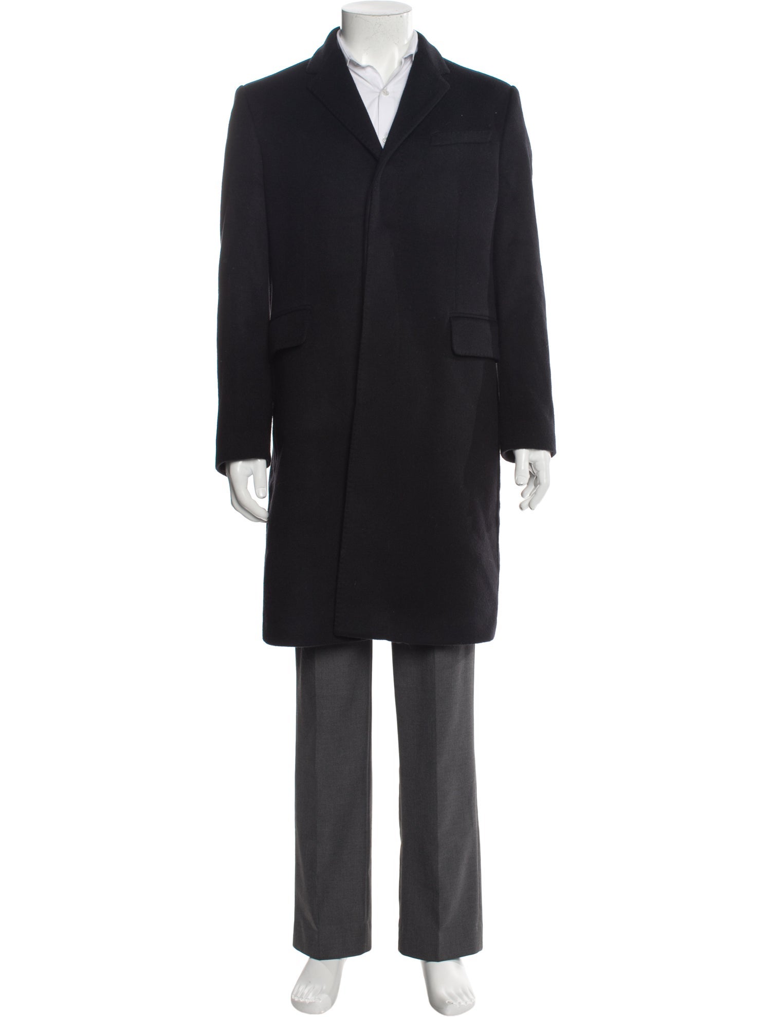 Burberry Virgin Wool Overcoat