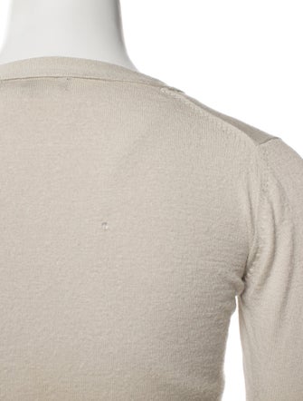 Burberry Merino Wool V-Neck Sweater