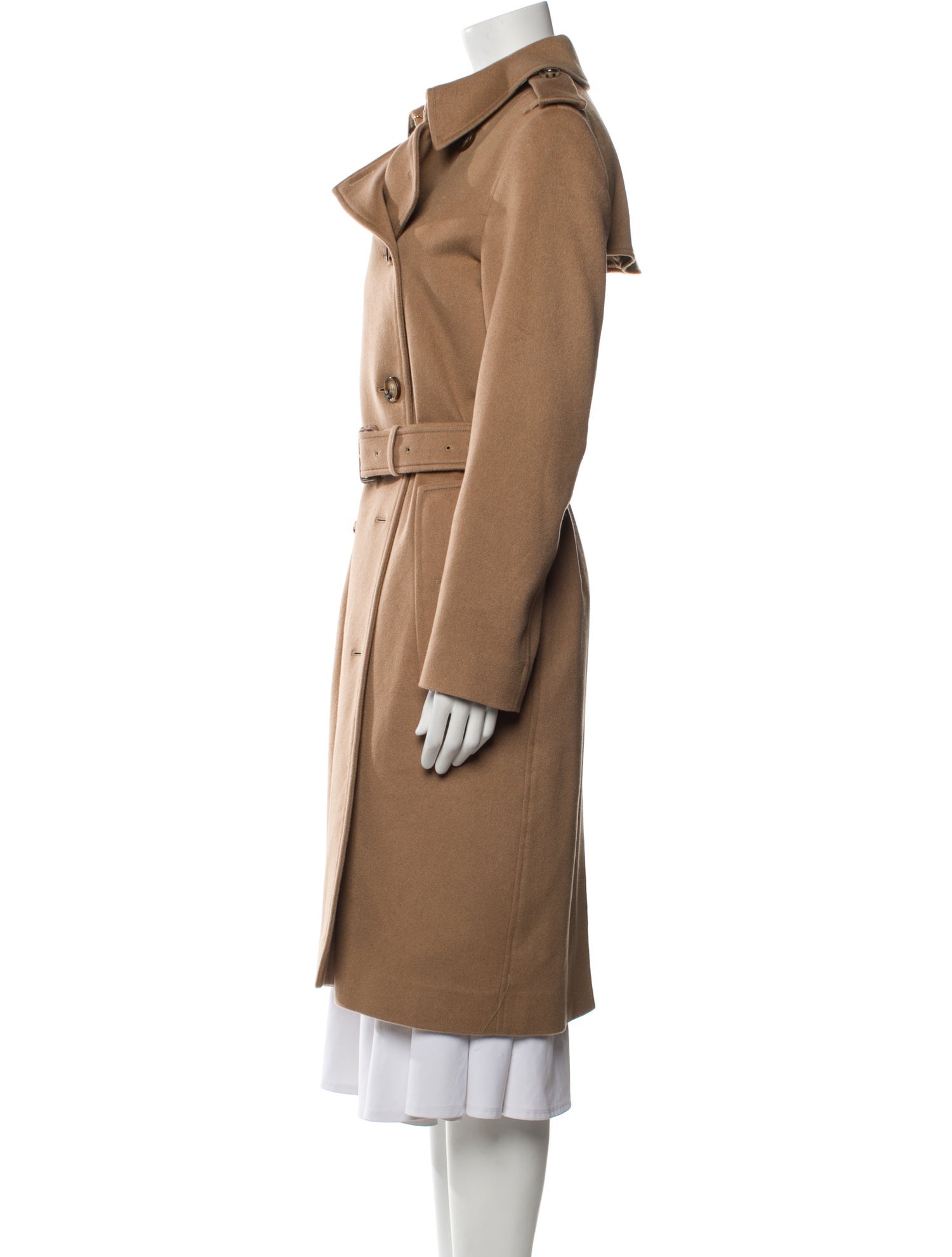 Burberry Cashmere Trench Coat