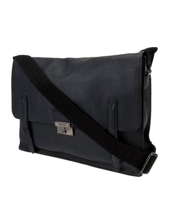 Burberry Leather Messenger Bag