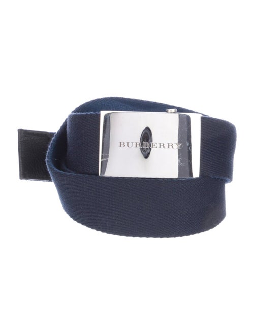 Burberry Elasticized Logo Waist Belt
