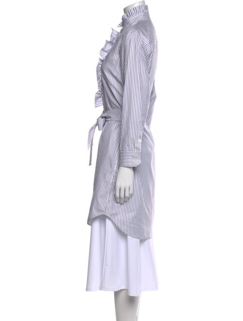 Burberry Striped Mock Neck Tunic