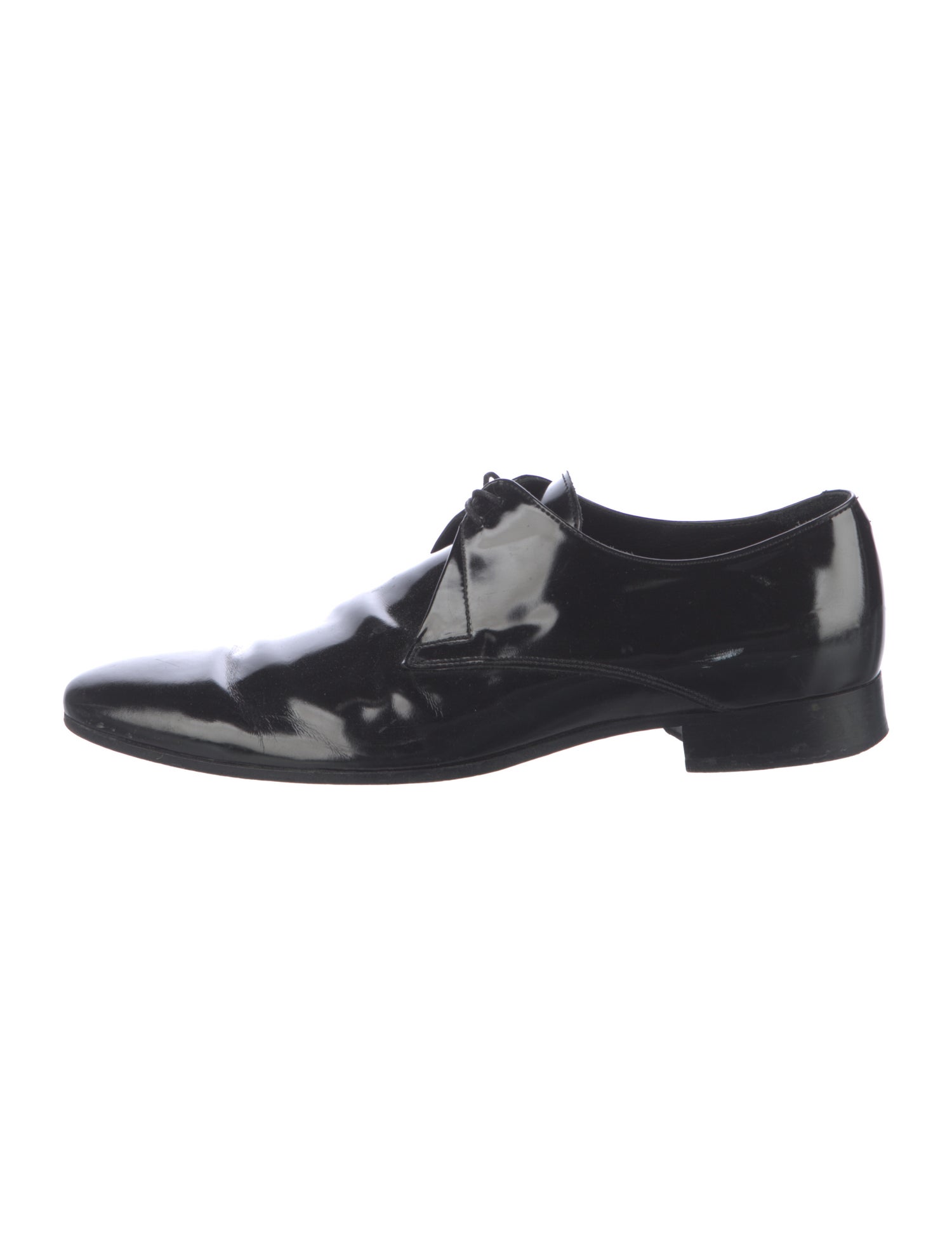 Burberry Patent Leather Derby Shoes