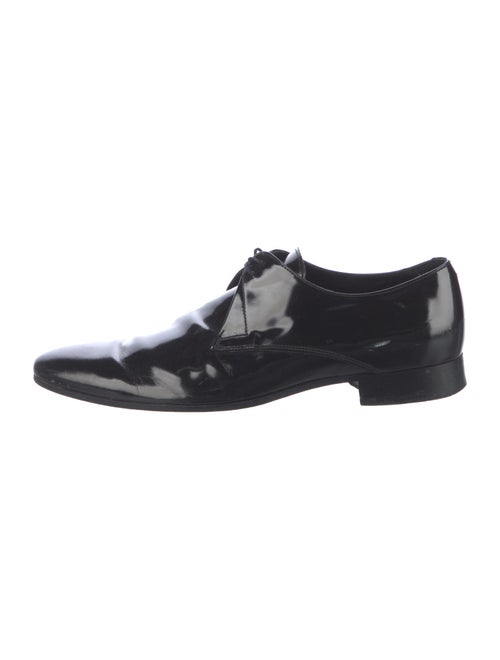 Burberry Patent Leather Derby Shoes