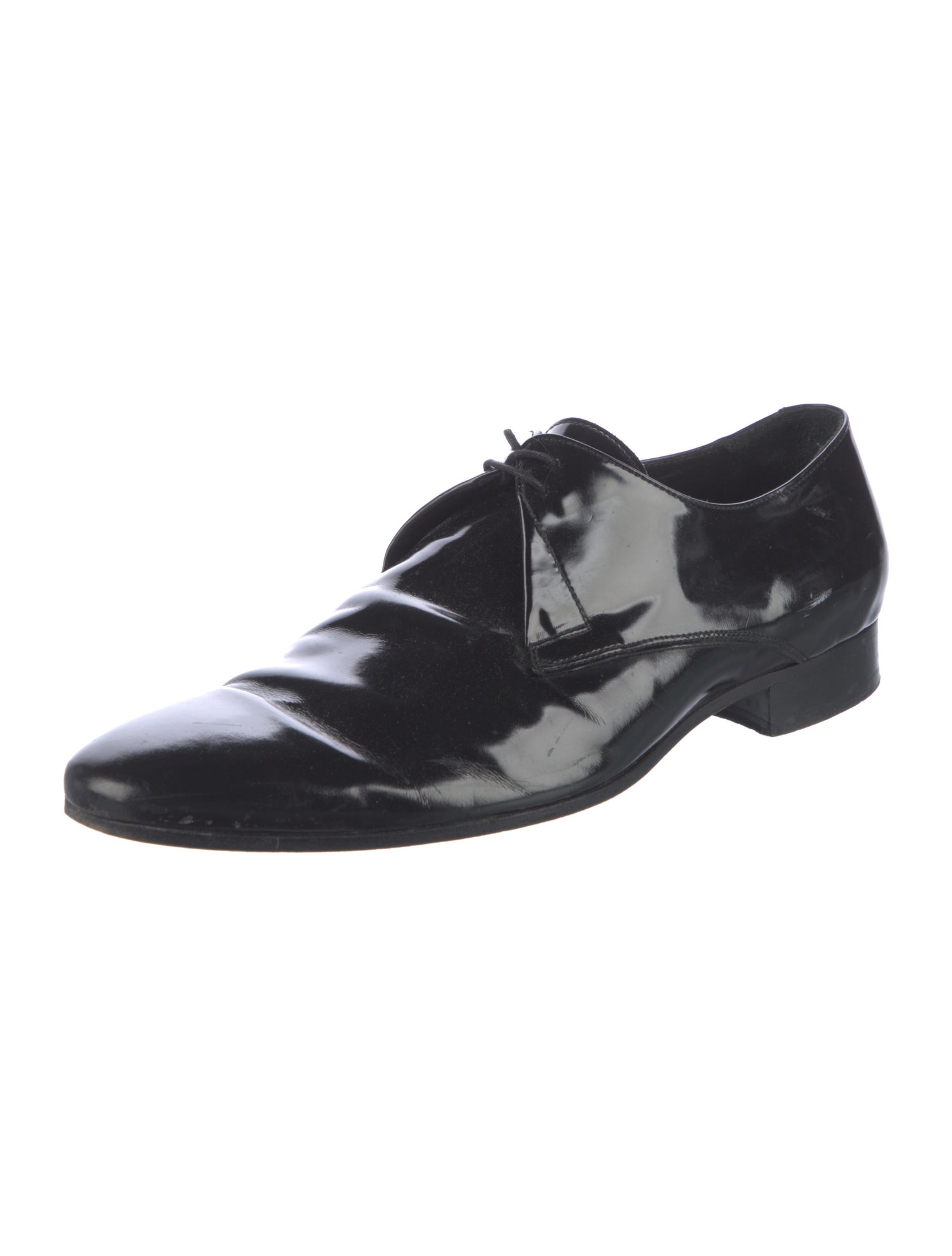 Burberry Patent Leather Derby Shoes