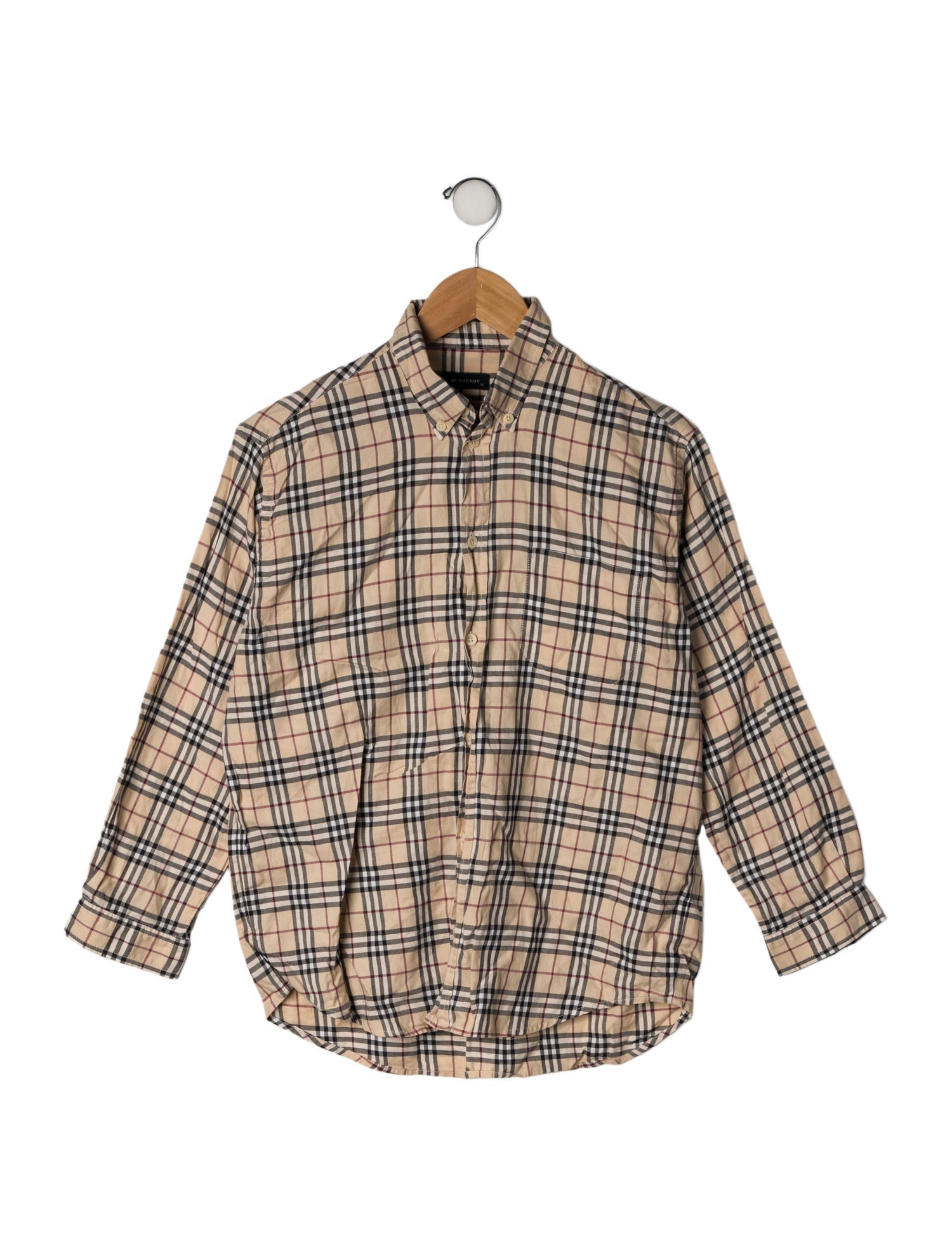 Burberry Long Sleeve Button Up Shirt