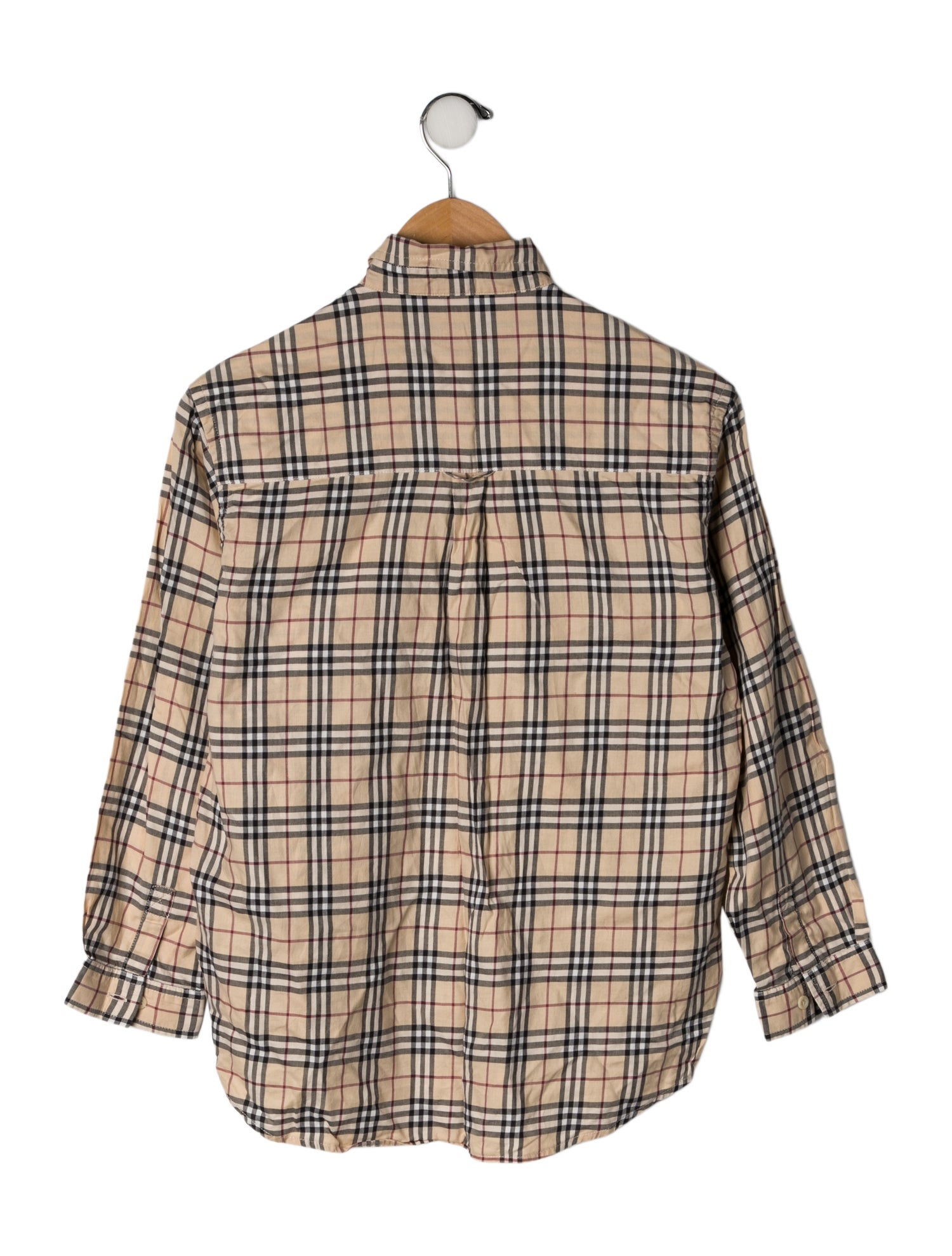 Burberry Long Sleeve Button Up Shirt