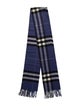 Burberry Cashmere Nova Check Pattern Scarf